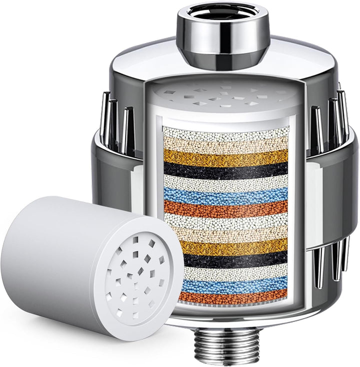 G-Promise 16 Stage Shower Filter With a Replacement Cartridge